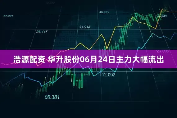 浩源配资 华升股份06月24日主力大幅流出