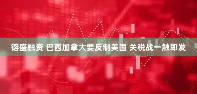 镕盛融资 巴西加拿大要反制美国 关税战一触即发