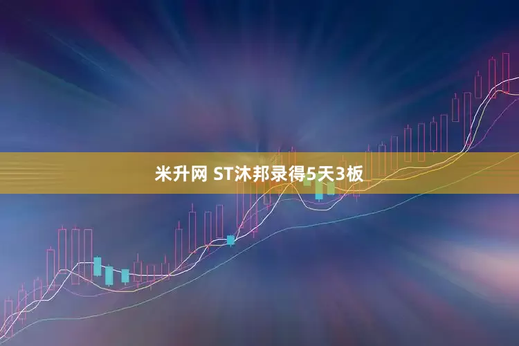 米升网 ST沐邦录得5天3板